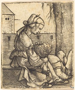 Samson og Delila af Albrecht Altdorfer