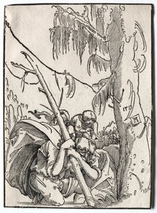 St. Christopher, 1513. af Albrecht Altdorfer