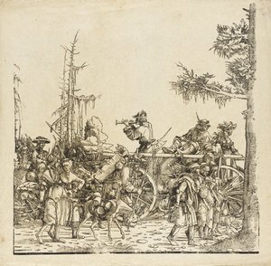 Bagagevognen af Albrecht Altdorfer