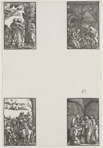 Menneskets fald og forløsning af Albrecht Altdorfer