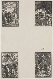 Menneskets fald og forløsning af Albrecht Altdorfer