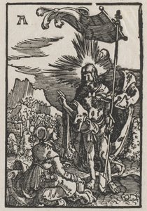 Menneskets fald og forløsning: Kristus viser sig for den hellige Maria Magdalena af Albrecht Altdorfer