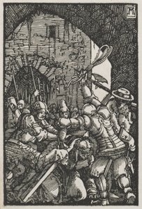 Menneskets fald og forløsning: Kristus der bærer korset af Albrecht Altdorfer