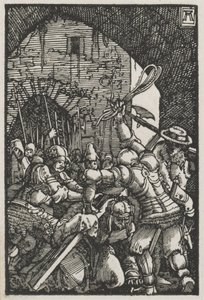 Menneskets fald og forløsning: Kristus der bærer korset, ca. 1515. af Albrecht Altdorfer