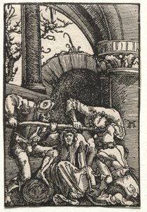 Menneskets fald og forløsning: Kristus kronet med torne, ca. 1515. af Albrecht Altdorfer