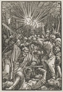 Menneskets fald og forløsning: Kristus taget til fange, ca. 1515. af Albrecht Altdorfer