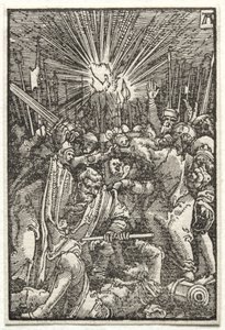 Menneskets fald og forløsning: Kristus taget til fange, ca. 1515. af Albrecht Altdorfer