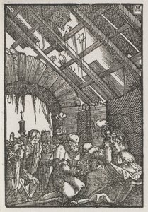 Menneskets fald og forløsning: Magiernes tilbedelse af Albrecht Altdorfer
