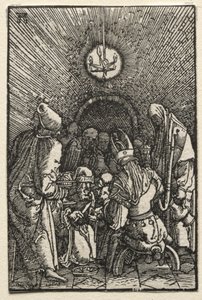 Menneskets fald og forløsning: Omskæringen, ca. 1515. af Albrecht Altdorfer