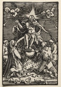 Menneskets fald og forløsning: Den sidste dom af Albrecht Altdorfer