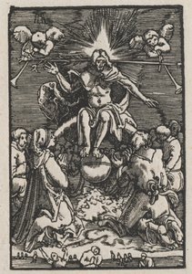 Menneskets fald og forløsning: Den sidste dom af Albrecht Altdorfer