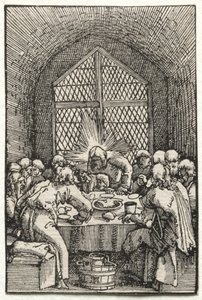 Menneskets fald og forløsning: Den sidste nadver af Albrecht Altdorfer