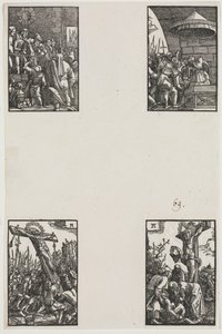 Menneskets fald og forløsning, ca. 1515. af Albrecht Altdorfer