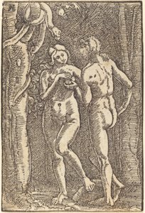 Menneskets Fald af Albrecht Altdorfer