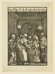 Ypperstepræsten nægter at ofre Joachim af Albrecht Altdorfer