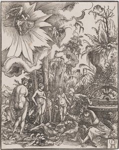The Judgment of Paris, 1511. af Albrecht Altdorfer