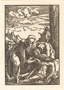 Klagesangen under korset af Albrecht Altdorfer