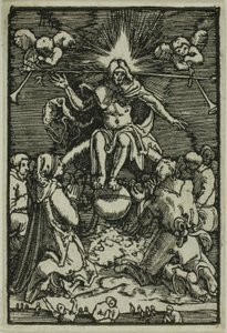 Den sidste dom, fra Menneskets fald og forløsning af Albrecht Altdorfer