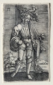 Den lille fanebærer. af Albrecht Altdorfer