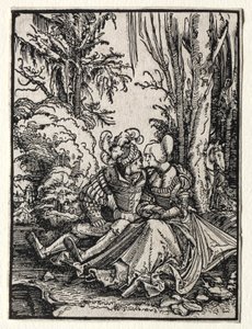 De elskende af Albrecht Altdorfer
