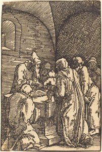Præsentationen af Kristus i templet af Albrecht Altdorfer