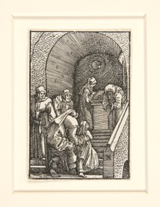 Præsentationen af jomfruen, fra menneskets fald og forløsning af Albrecht Altdorfer
