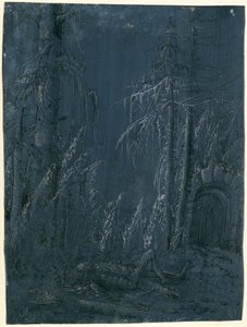 Død Pyramus af Albrecht Altdorfer