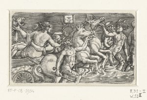 Havgudernes triumf af Albrecht Altdorfer