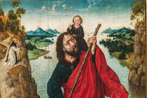 St. Christopher, detalje på 2384596
