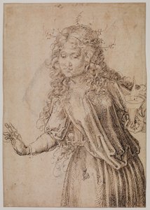 En klog jomfru af Albrecht Dürer
