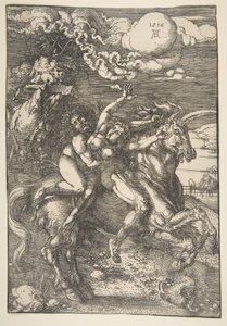 Bortførelsen af Proserpine af Albrecht Dürer