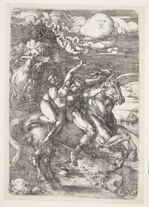 Bortførelse på en enhjørning af Albrecht Dürer