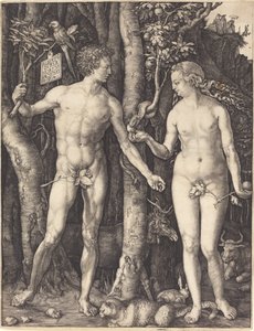 Adam og Eva af Albrecht Dürer