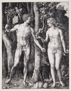 Adam og Eva af Albrecht Dürer
