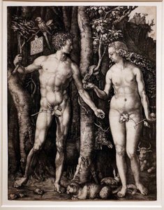 Adam og Eva af Albrecht Dürer