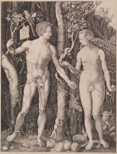 Adam og Eva af Albrecht Dürer