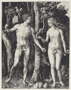 Adam og Eva af Albrecht Dürer