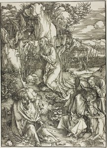 Agony in the Garden, fra The Large Passion af Albrecht Dürer