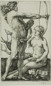 Apollo og Diana af Albrecht Dürer