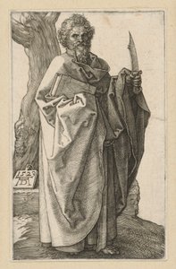 Apostlen Bartholomæus af Albrecht Dürer