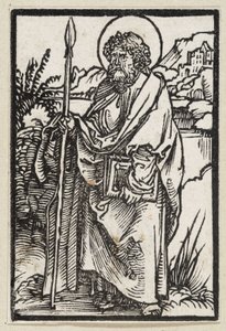 Apostlen Thomas (63 religiøse scener) af Albrecht Dürer