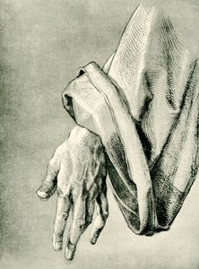 Apostel hånd af Albrecht Dürer