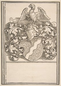 Arms of Michel Beheim.n.d. af Albrecht Dürer