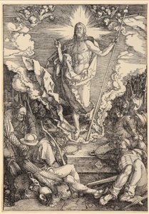 Kristi opstandelse, ark 12 i serien »Den store passion« af Albrecht Dürer