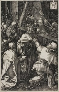 Bearing of the Cross, fra The Engraved Passion af Albrecht Dürer