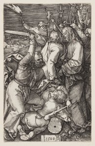 Forræderi mod Kristus, fra The Engraved Passion af Albrecht Dürer