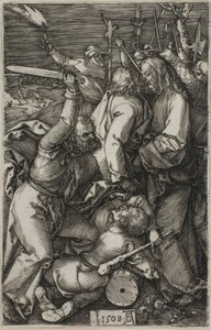 Forræderi mod Kristus, fra The Engraved Passion af Albrecht Dürer