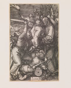 Forræderi mod Kristus, fra serien "The Engraved Passion" af Albrecht Dürer