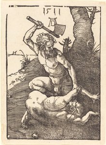Kain dræber Abel af Albrecht Dürer