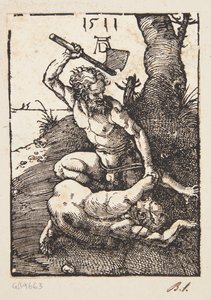 Kain dræber Abel af Albrecht Dürer